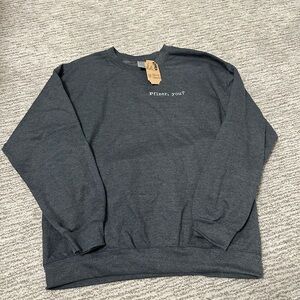 Pfizer You? Gray Sweatshirt